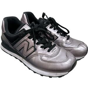 New Balance 574 Classic Metallic Sneaker